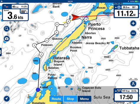 palawan passage map location.